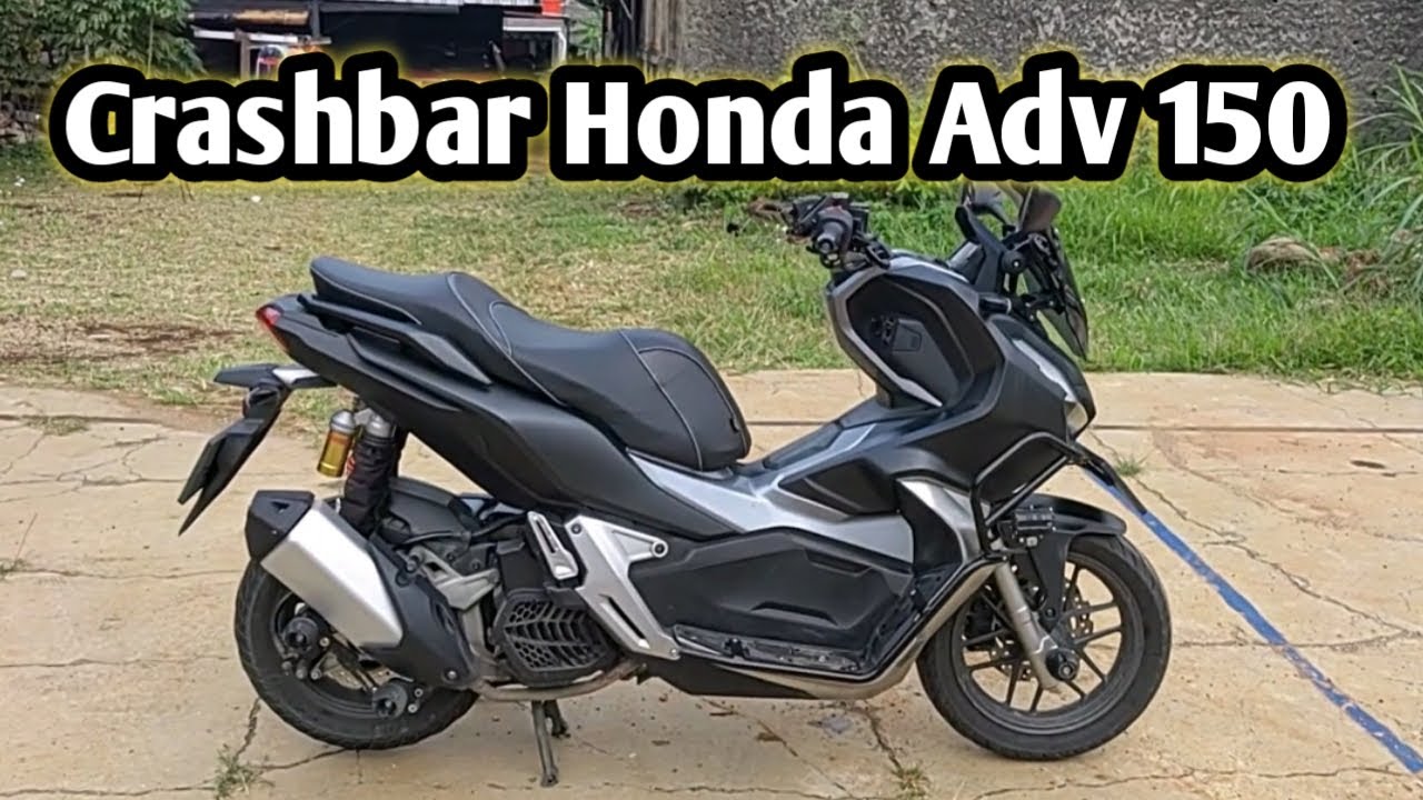 Crashbar Honda ADV 150 Pemasangan Crashbar ADV150
