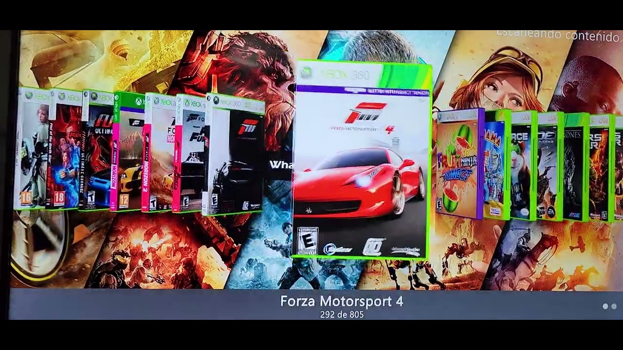 Disco Duro 4TB con 800 juegos 2023 Para Xbox 360 con RGH3.0 o RGH2.0 y aurora última versión!