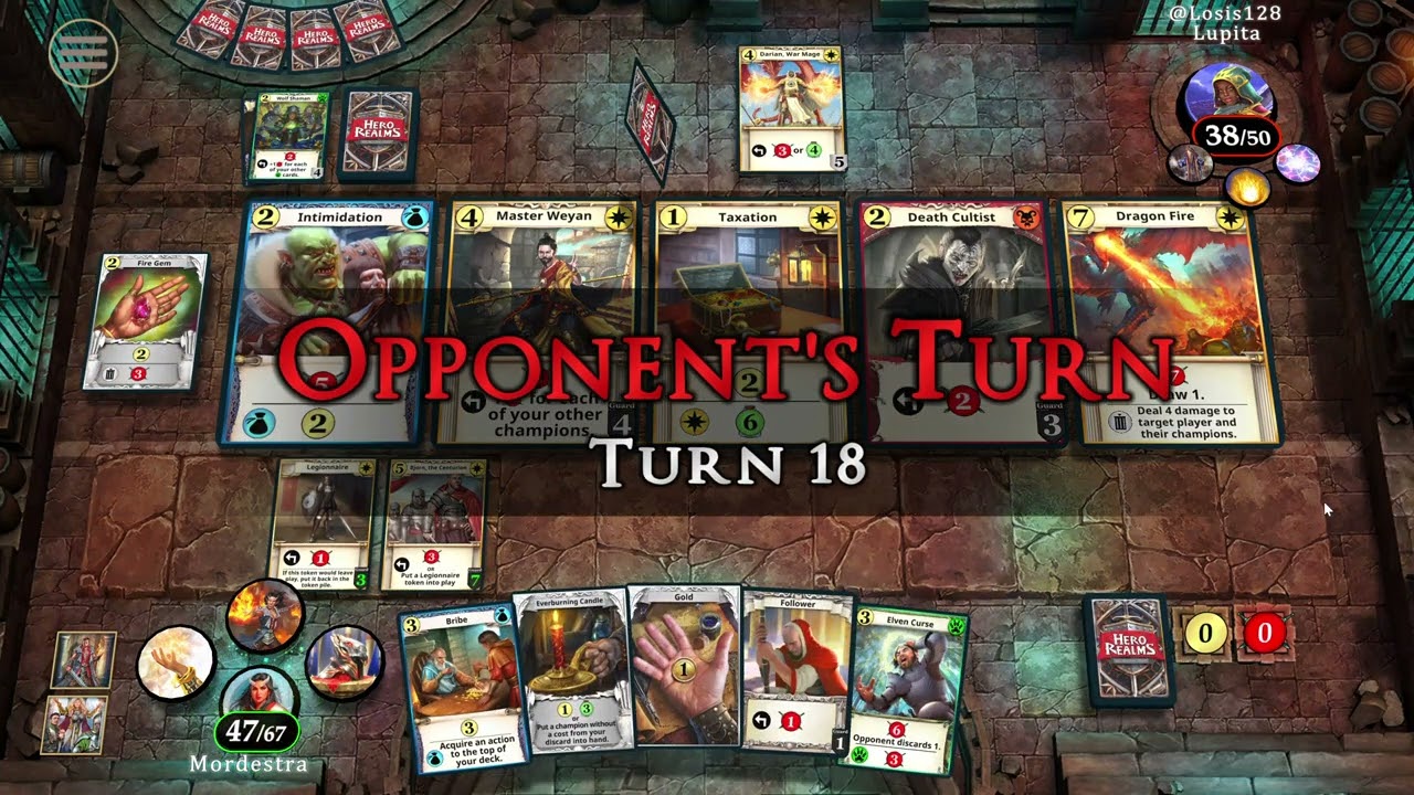 Hero realms: cleric vs Wizard: video 3