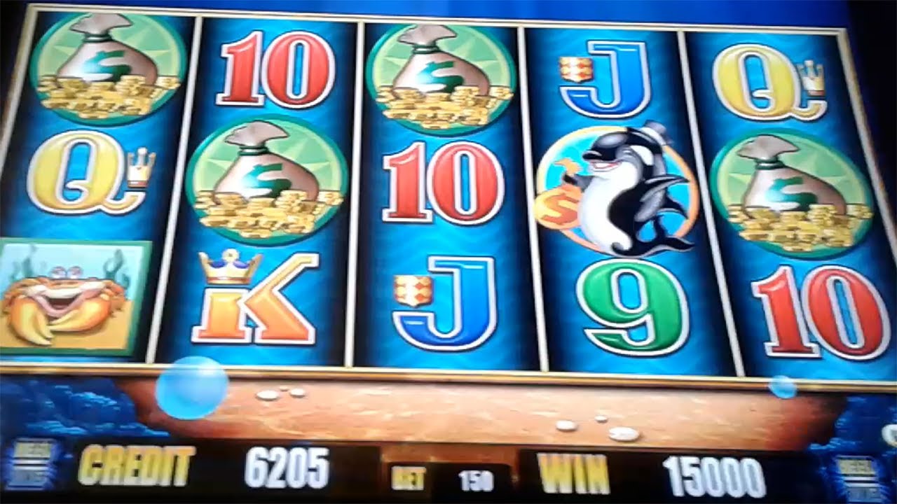 GREAT SESSION WIN With Rare 5 SYMBOLS BONUS On WHALES OF CASH DELUXE Slot Machine - SunFlower Slots