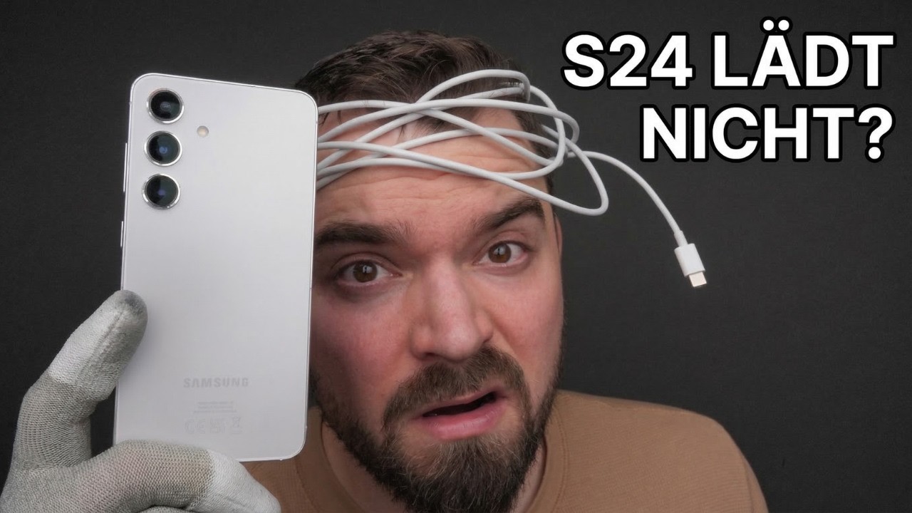 Samsung Galaxy S24 lädt nicht? Das wahre Problem & die Reparatur