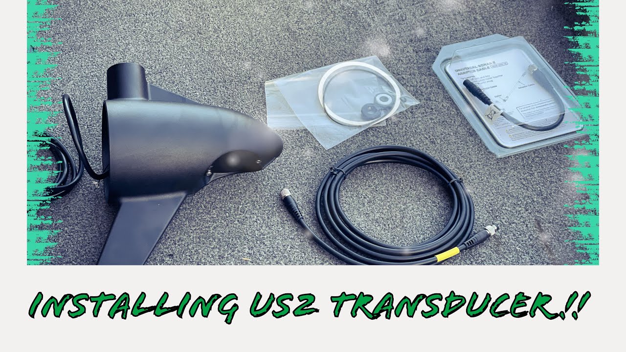 How to: installing built in transducer on a minnkota Powerdrive trolling motor