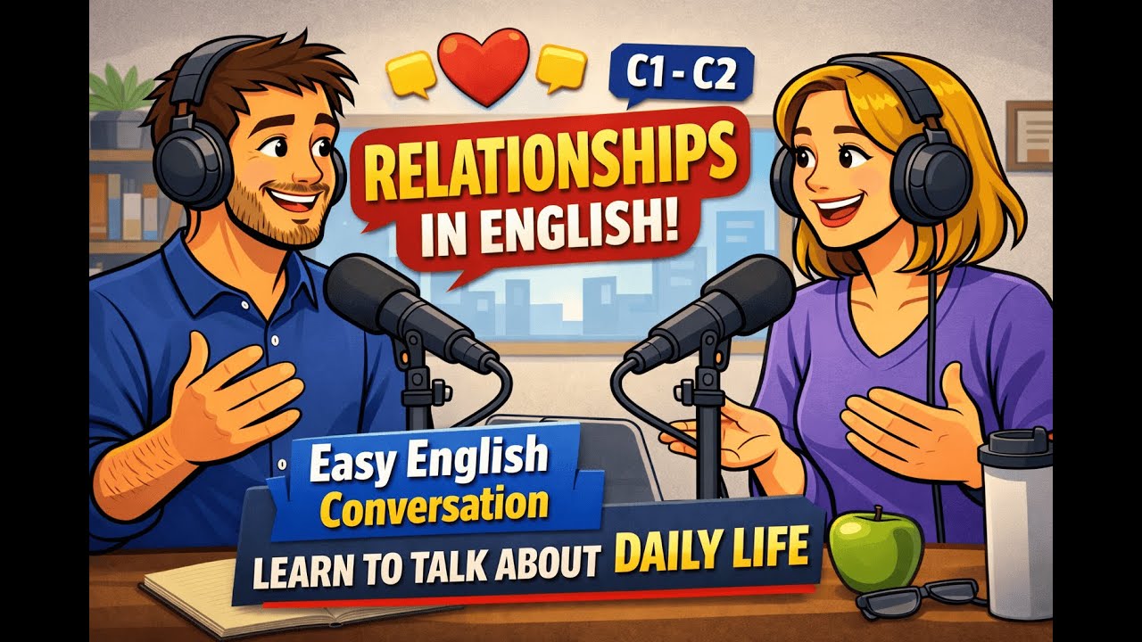 Relationships | Easy English Conversation Podcast (C1-C2)