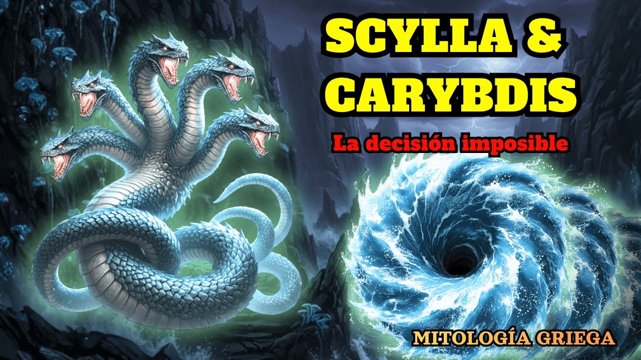 ESCILA y CARIBDIS | ¿Conoces el DILEMA IMPOSIBLE? | Mitología Griega |