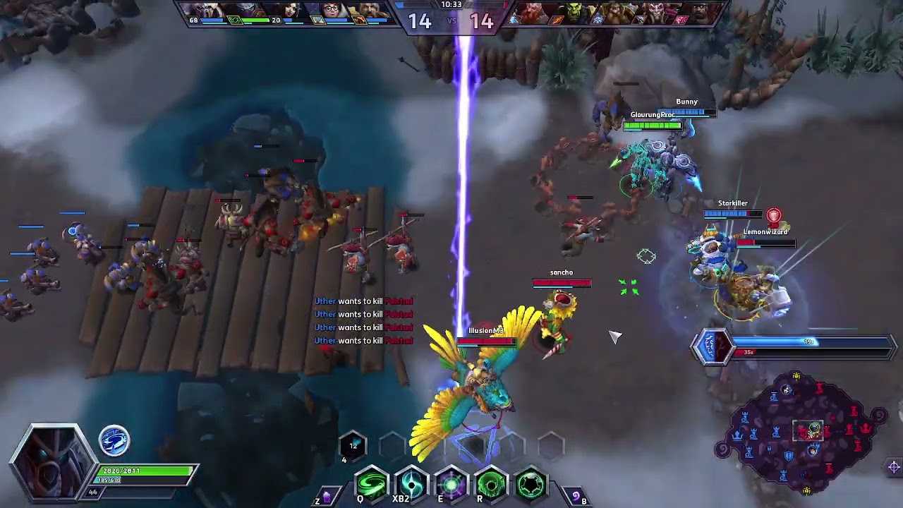 Session 1:  Heroes of the Storm (Zeratul Gameplay)