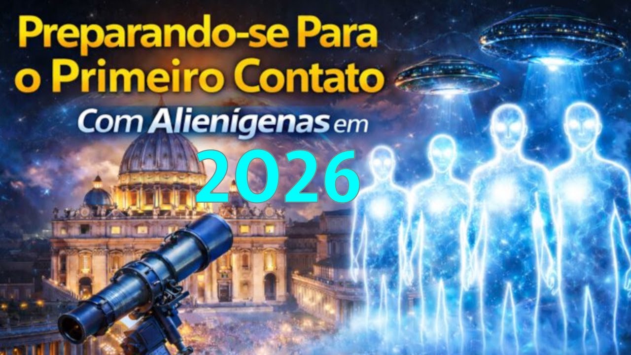 O Papa Está Se Preparando Para o Primeiro Contato Com ETs Em 2026 - VD-984