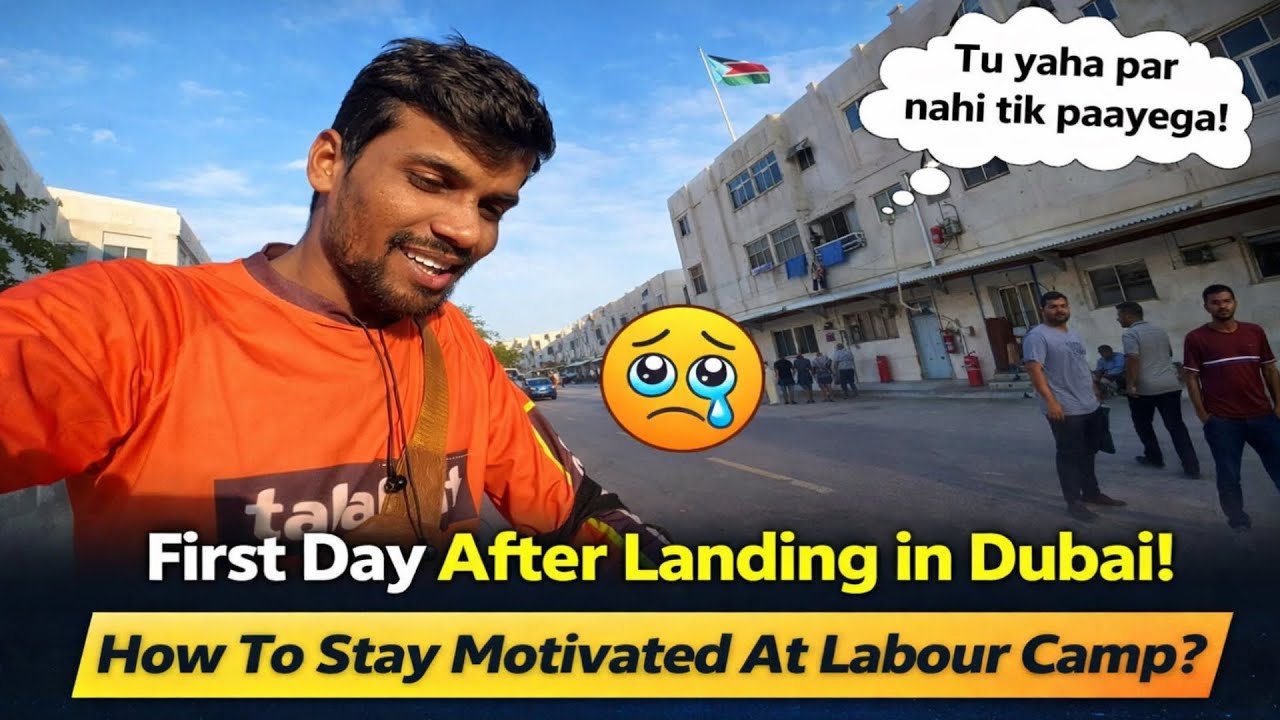 Dubai Me Landing Hone Ke Bad Ka Sturgle 🥺 #fooddelivery #dubai 