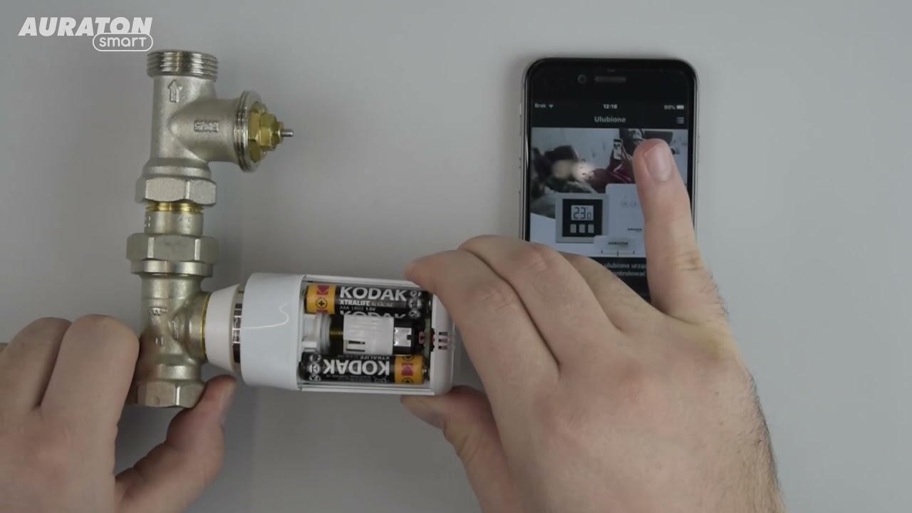 AURATON Radiator Controller – jak parować głowicę termostatyczną z centralą systemu AURATON Pulse