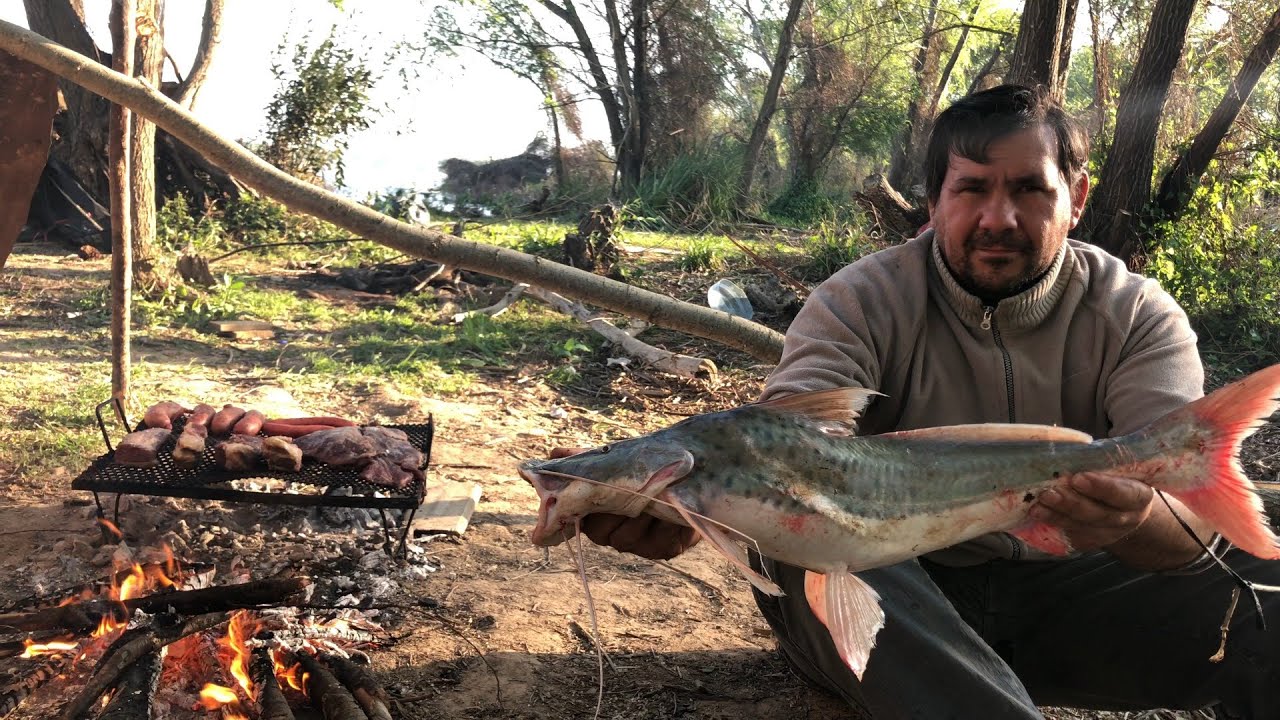 ASI ESTRENAMOS NUEVO PESQUERO / PESCA Y COCINA/ ZARATE / RIO TALAVERA..