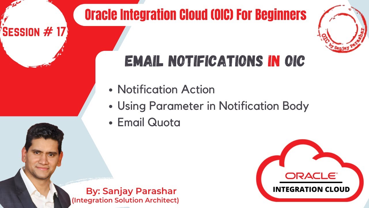 Уведомления по электронной почте в Oracle Integration Cloud (OIC)