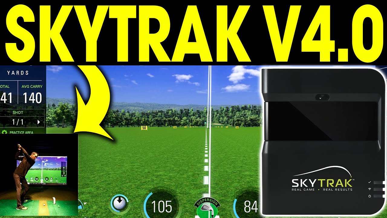SKYTRAK - Review of 4.0 SkyTrak Golf Simulator Software Update (First Look)