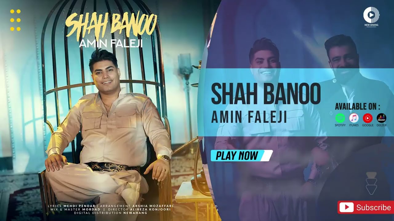 Amin Faleji - Shah Banoo (Official Audio) | امین فالجی - شاه بانو