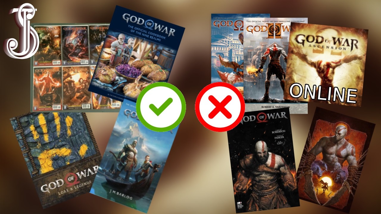 El CANON de God of War (según SMS) EXPLICADO: Libros, cómics, guías y novelas
