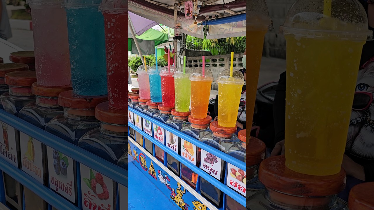 It's amazing. Only $0.27 Thailand Vintage Rocket soft drink