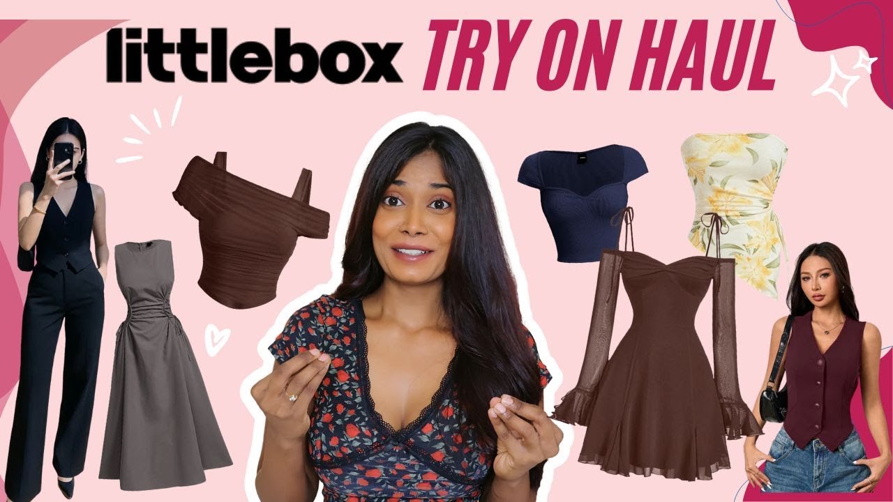 LittleBox India Haul | Комплекты, платья и топы: примерка + укладка и купоны #littleboxindia