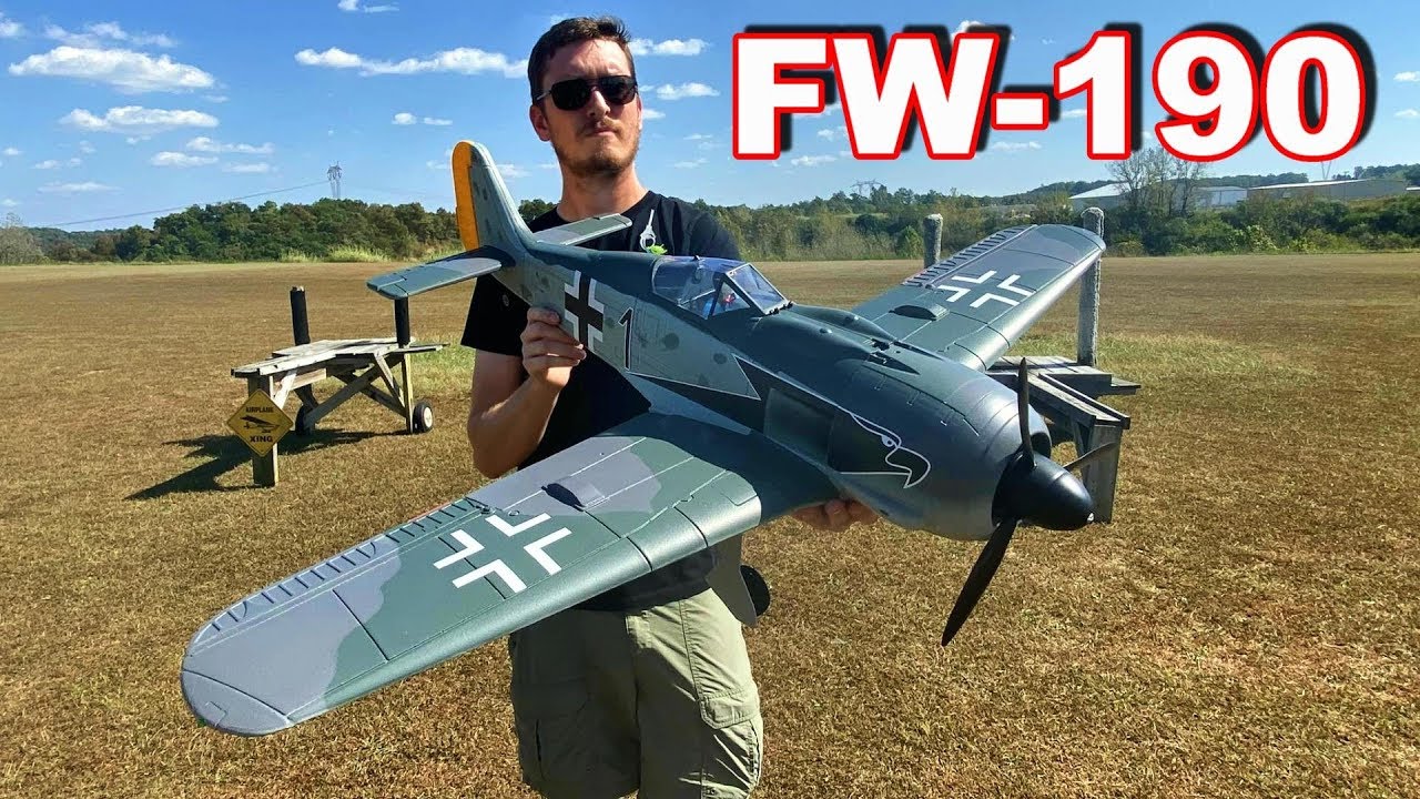 Focke Wulf FW190 RC Airplane Maiden - TheRcSaylors