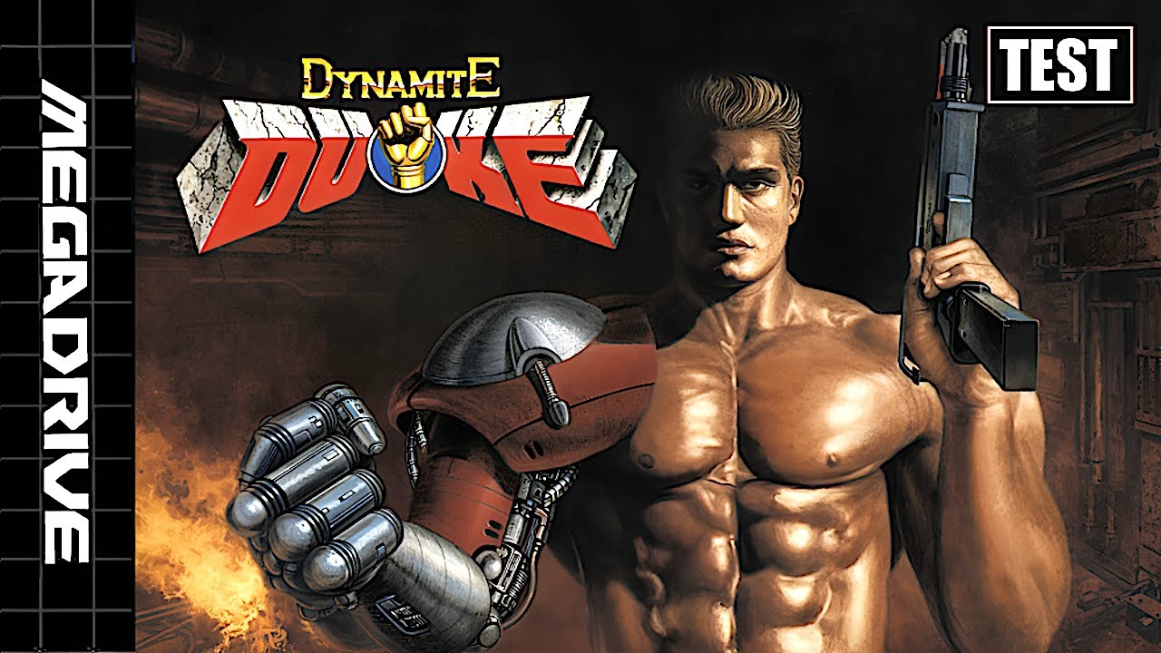 Mini-Test : DYNAMITE DUKE sur MEGA DRIVE