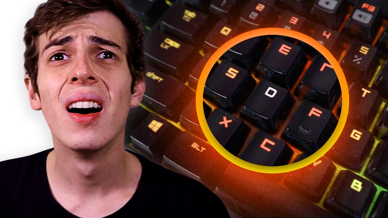 Desmontei todo meu teclado só para trocar os leds