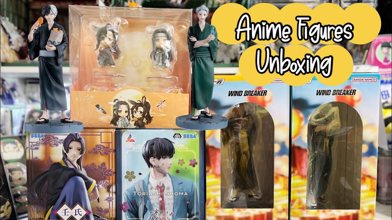 Unboxing Anime Figures | Wind Breaker, Yakuza Fiance, MDZS, Apothecary Diaries 
