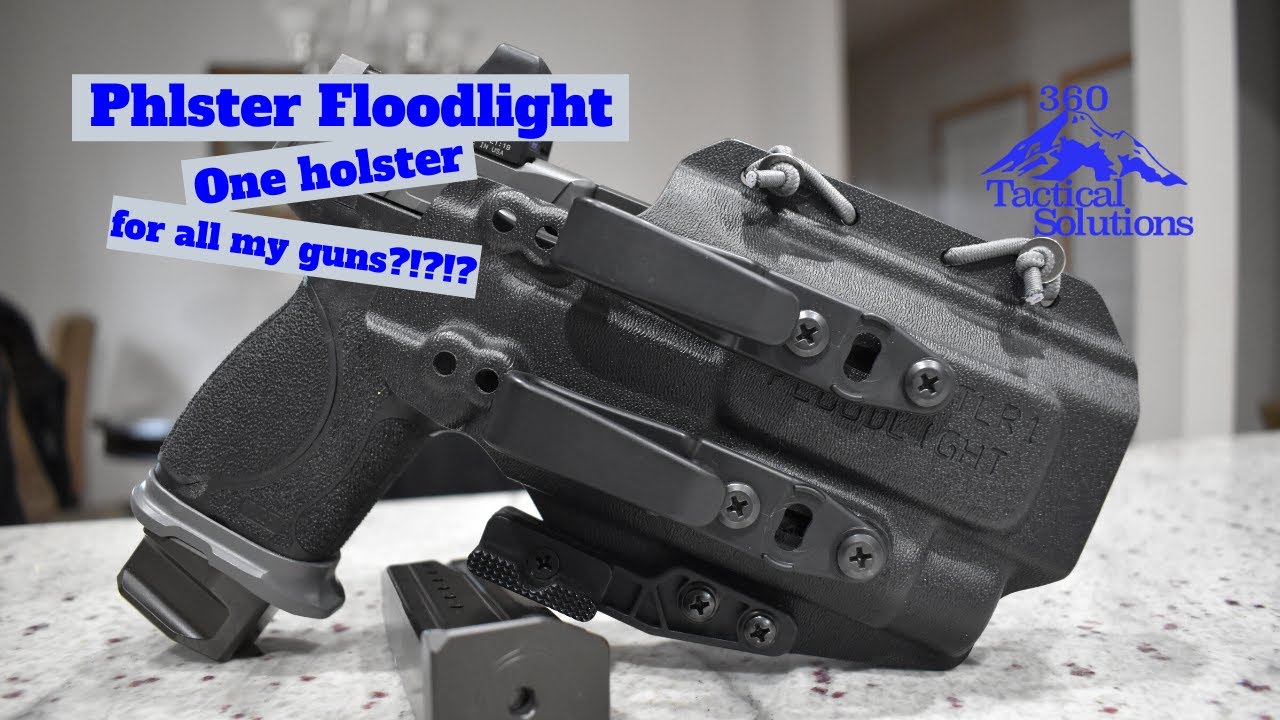 One holster for all my guns?!?! Phlster Floodlight review
