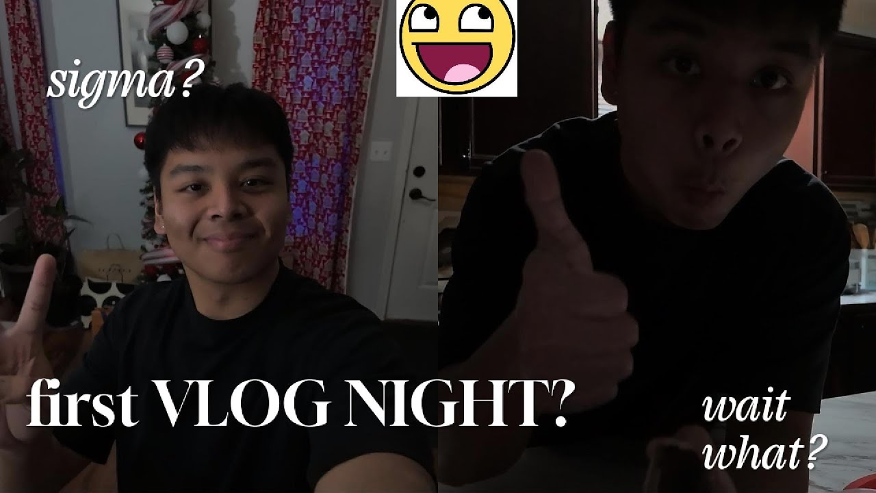 FIRST NIGHT VLOG GUYS!!!