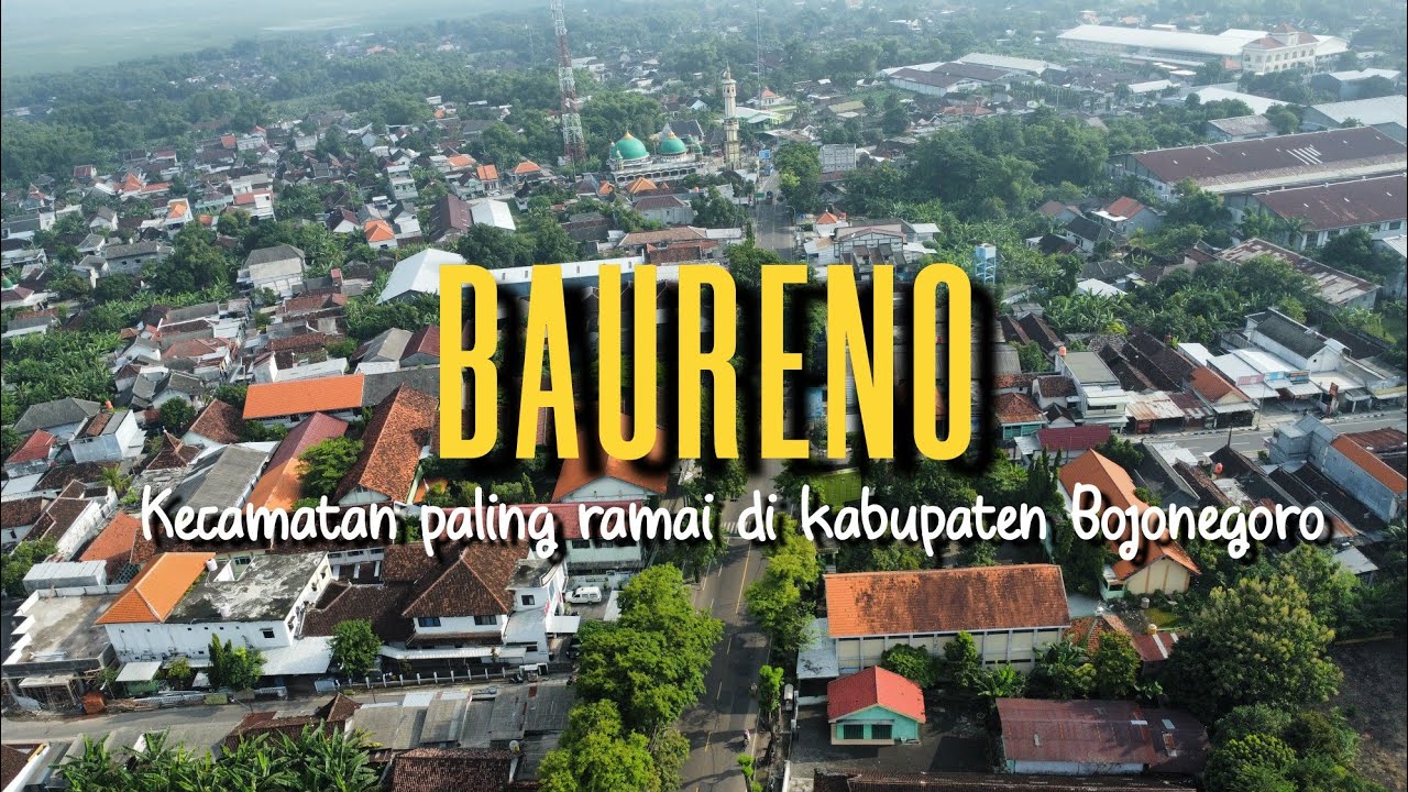 KECAMATAN PALING RAMAI DI KABUPATEN BOJONEGORO‼️PERNAH JADI KABUPATEN  PADA MASA KESULTANAN MATARAM