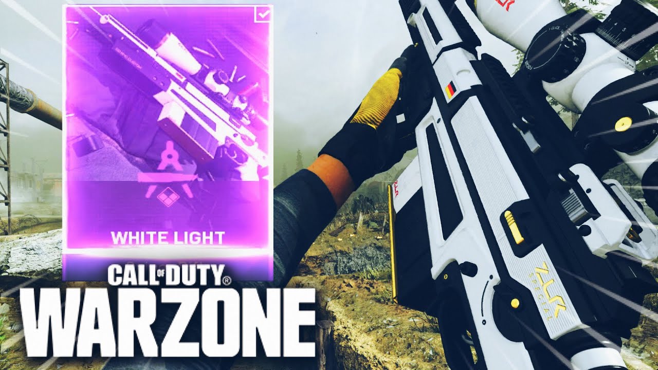 the NEW! LEGENDARY AX-50 &ldquo;WHITE LIGHT&ldquo; in WARZONE.. BEST ONE SHOT CLASS SETUP! (SEASON 4 RELOADED)