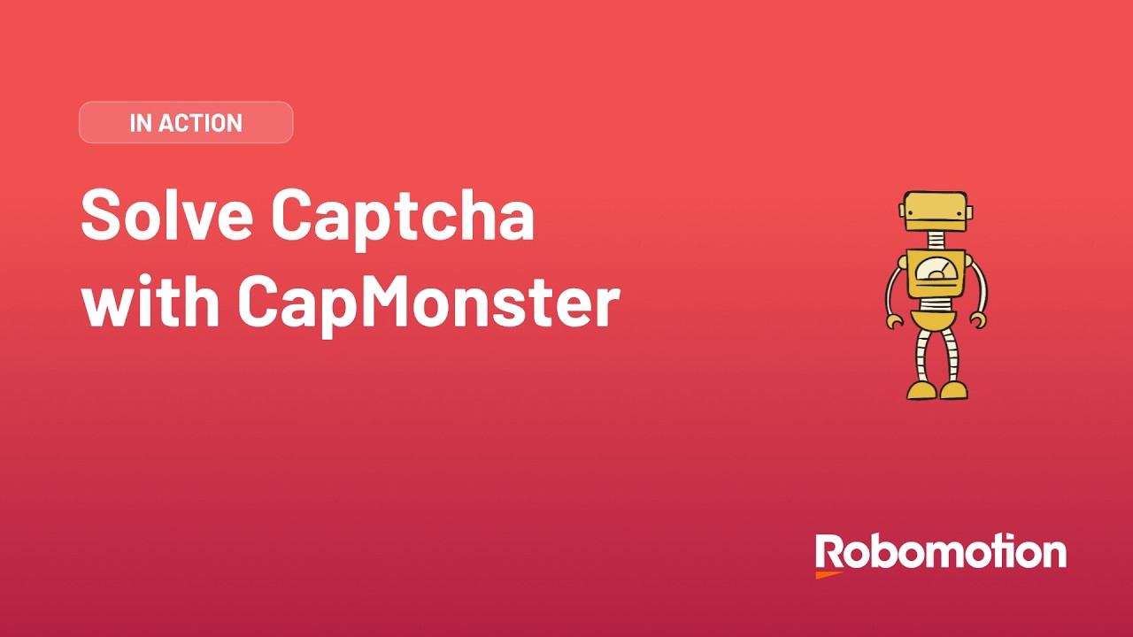 Solve Captcha with CapMonster