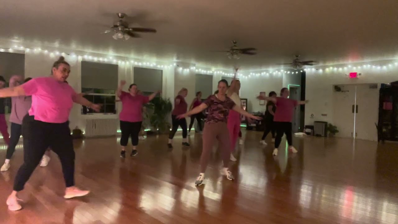 Pretty In Pink by Emily Ann Roberts for country line dancing, cardio dance fitness, and Zumba ￼
