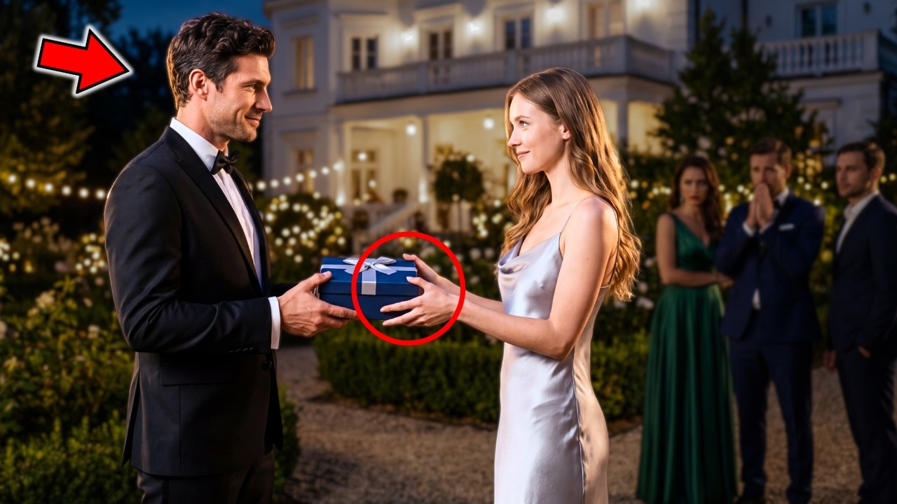 Myśleli, że nie pasuje do tego przyjęcia przez skromną sukienkę&hellip; aż pocałował ją biznesmen!