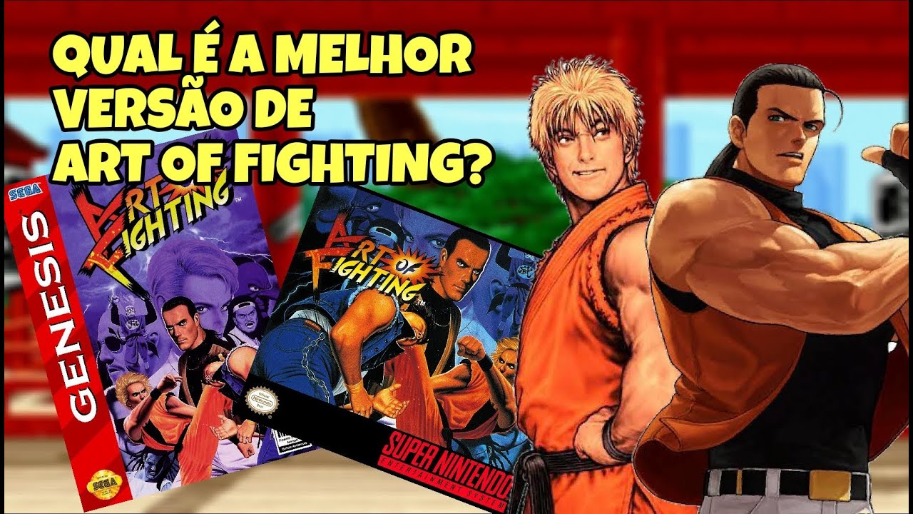 SNES ou MEGA DRIVE? Qual é a Melhor Versão de Art of Fighting? (Tio John Compara) EP.23