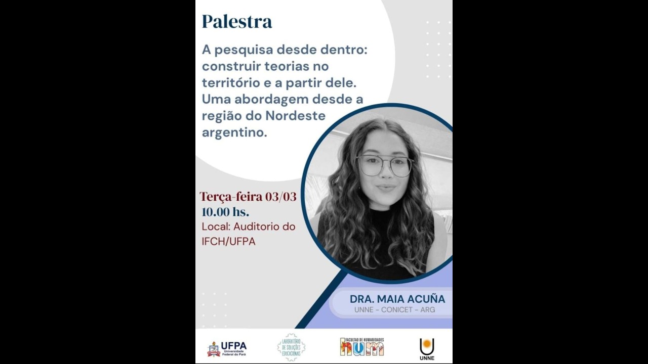 A pesquisa desde dentro: construir teorias no território e a partir dele.