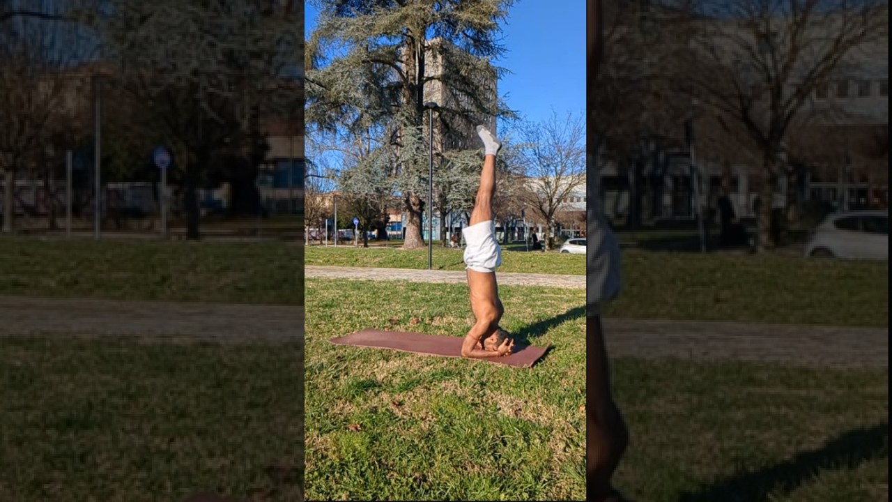 Silent Outdoor Yoga Practice | Winter Self-Practice (No Talking)