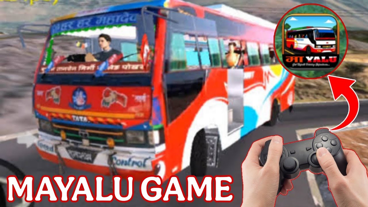 Trying To Offline Mayalu Nepali Bus Simulator Game Nepali Map Mod Mayalu Nepali Bus Download 