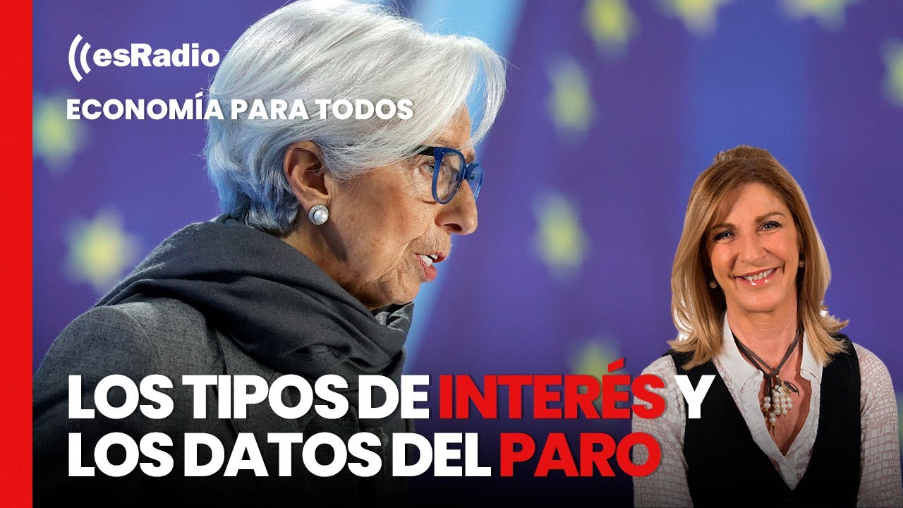 Economía Para Todos: Las dos caras de la bajada de los tipos de interés y los datos del paro