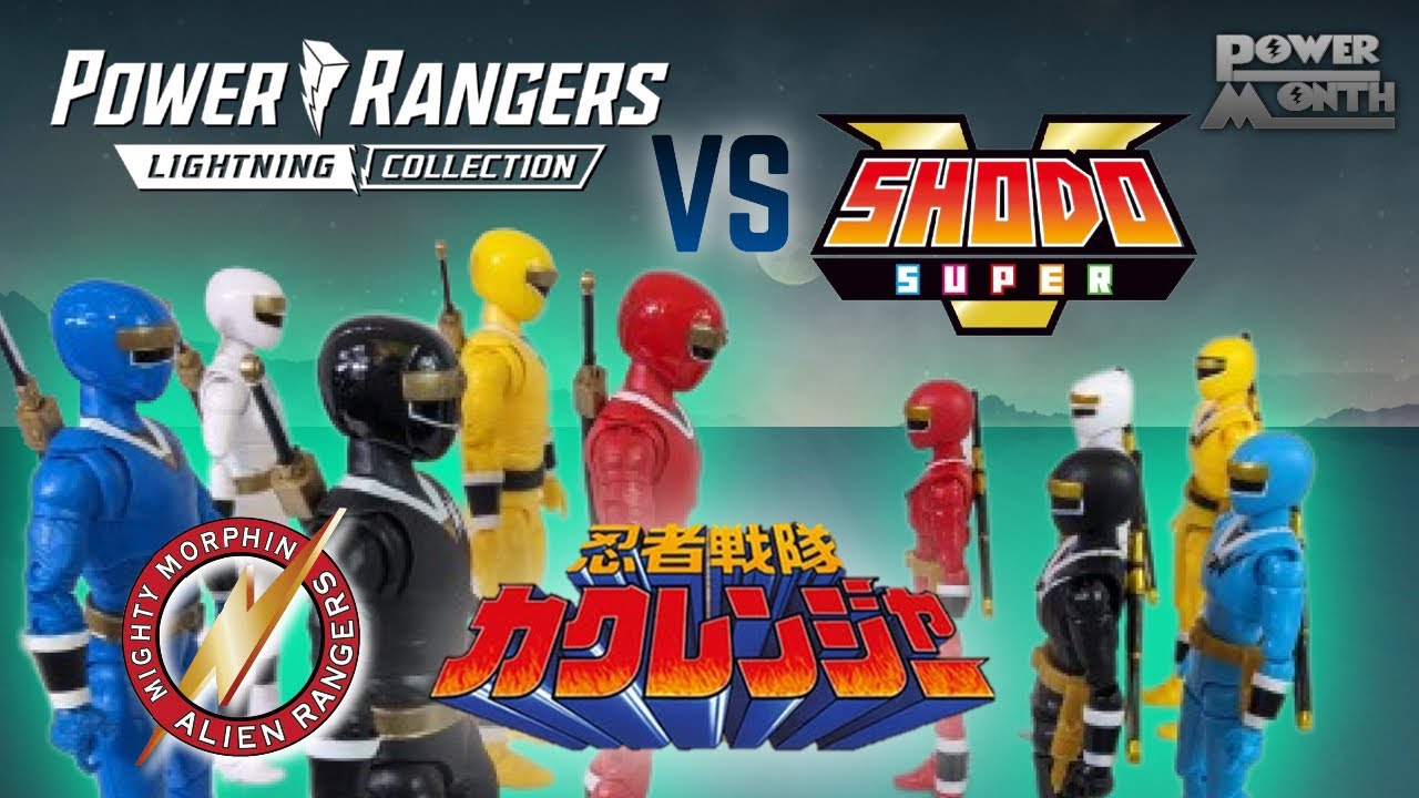 REVIEW: SHODO Super Ninja Sentai Kakuranger VS Lightning Collection Alien Rangers