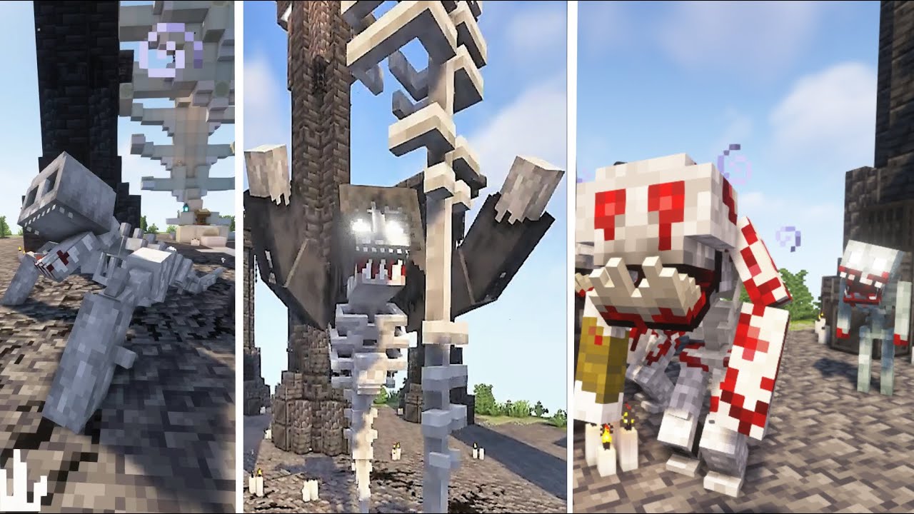 Minecraft: The Graveyard mod  |Corrupted Champion Boss fight