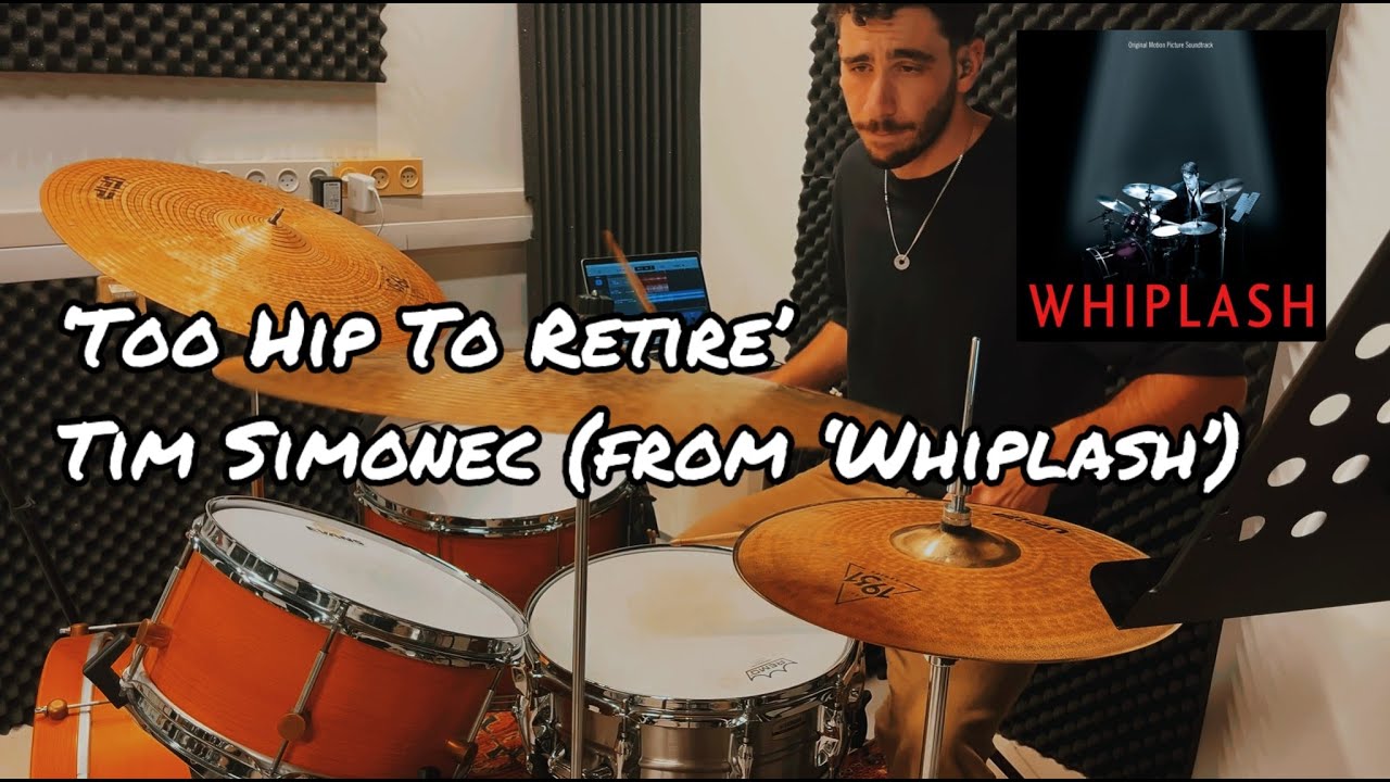 Too Hip To Retire - Tim Simonec (Whiplash) Drum Cover