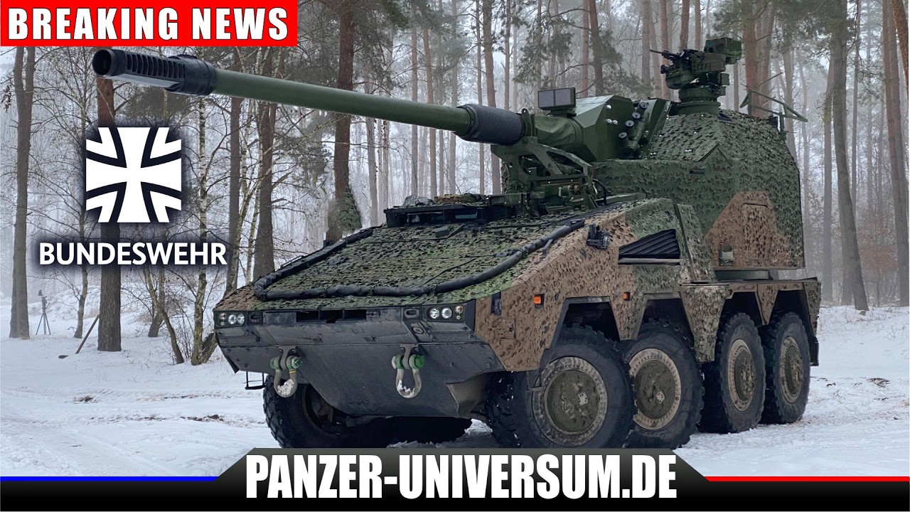 Bundeswehr will über 200 Radhaubitzen RCH155 beschaffen!