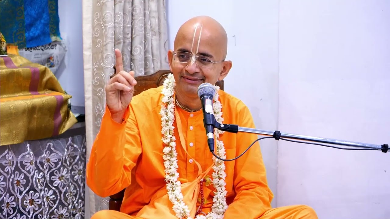 Merciful Gaur Nitai cures our demonic mentality | Hyderabad | Radheshyam Das