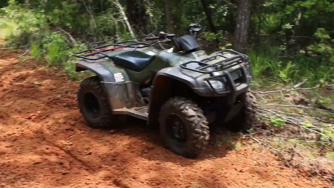 Groundhog MAX ATV/UTV plowing GA red clay