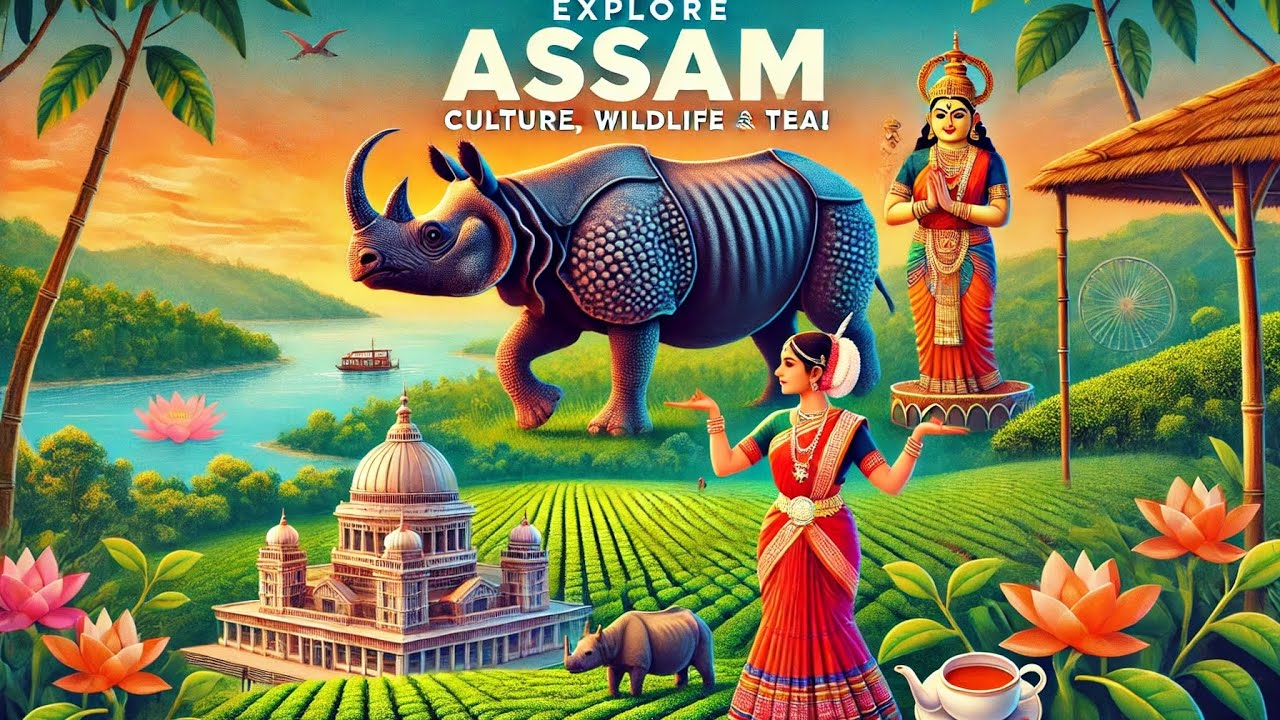 Assam: A Land of Culture, Wildlife & Tea | Top Tourist Places & Rich Heritage Explained!