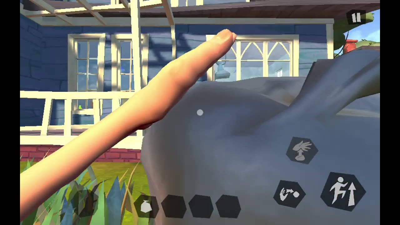 HELLO NEIGHBOR (HELPPP THIS GUY IS TRYING TO KILL ME) act 1 yep