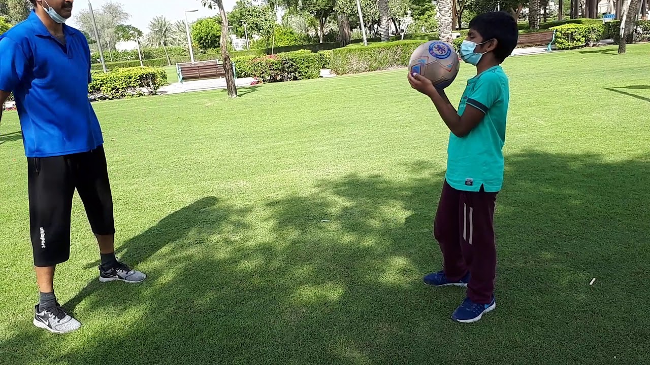 Throw and catch ball activity.