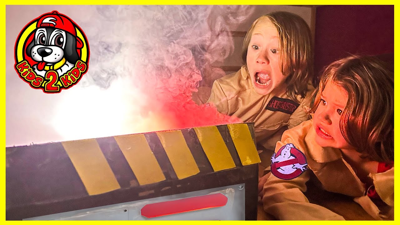 Kids Pretend 👻 CALEB & ISABEL ARE GHOSTBUSTERS IN REAL LIFE - COMPILATION