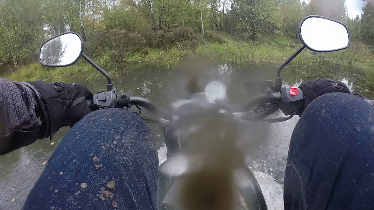 HANWAY SCRAMBLER 125 (OFF ROAD) 2 UP