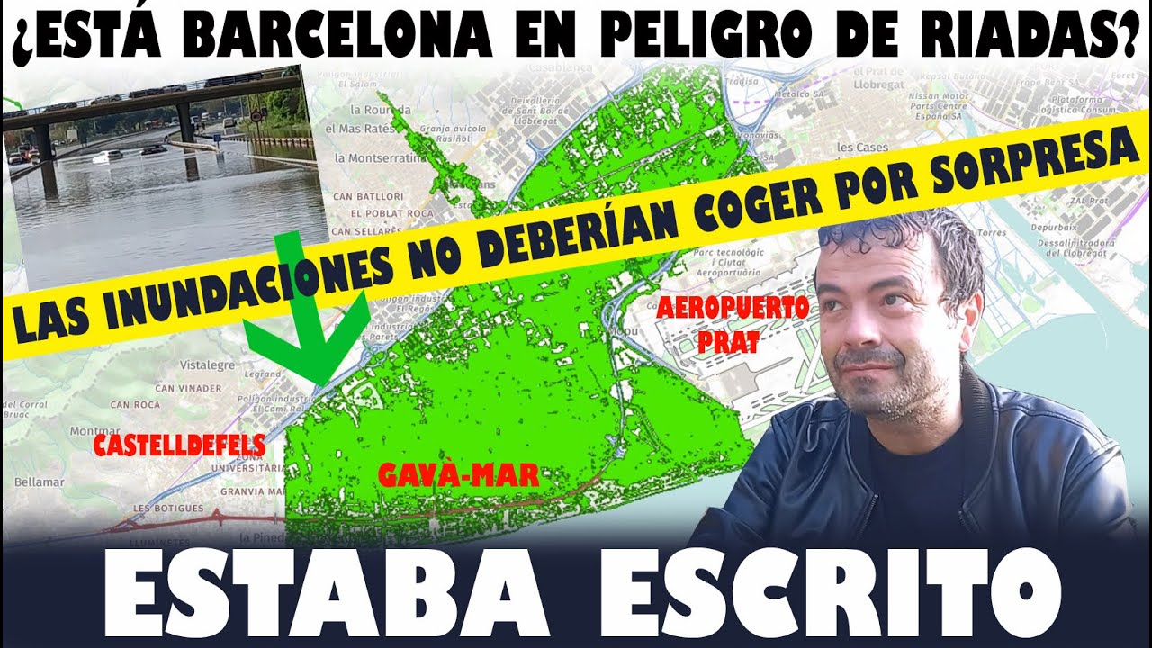 ¿CORRE BARCELONA RIESGO de SUFRIR una RIADA? [TRABAJO de INVESTIGACIÓN y de PREVENCIÓN]