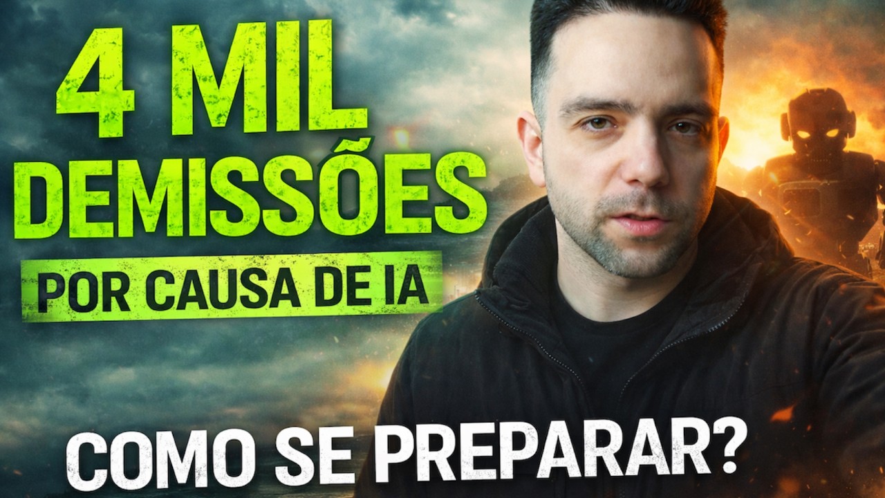 A IA Já Está Demitindo em Massa… Você Está Preparado?