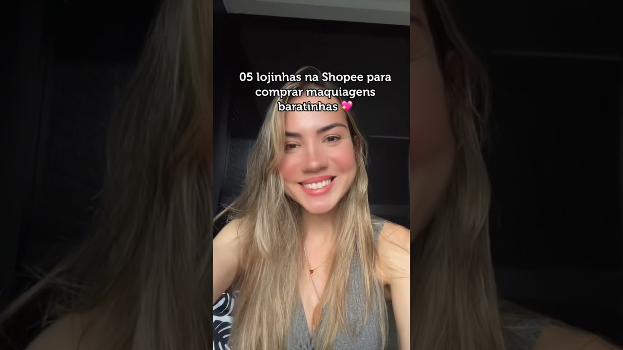 05 lojinhas na Shopee para comprar maquiagens baratinhas! #shorts #maquiagembaratinha