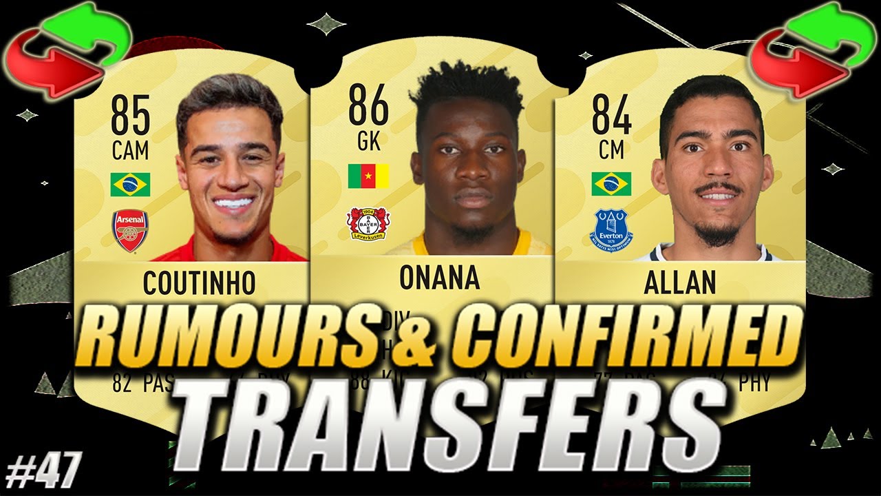 FIFA 21 | CONFIRMED TRANSFERS & RUMOURS #47 | w/ Onana, Coutinho & Allan